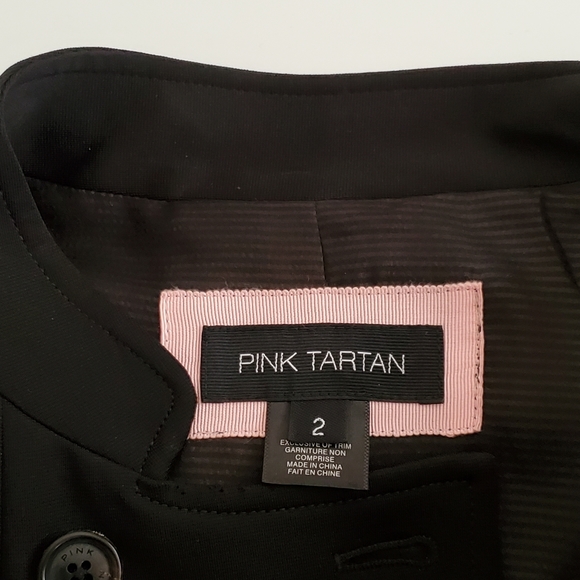 Pink Tartan Jacket Size 2 - Picture 2 of 5